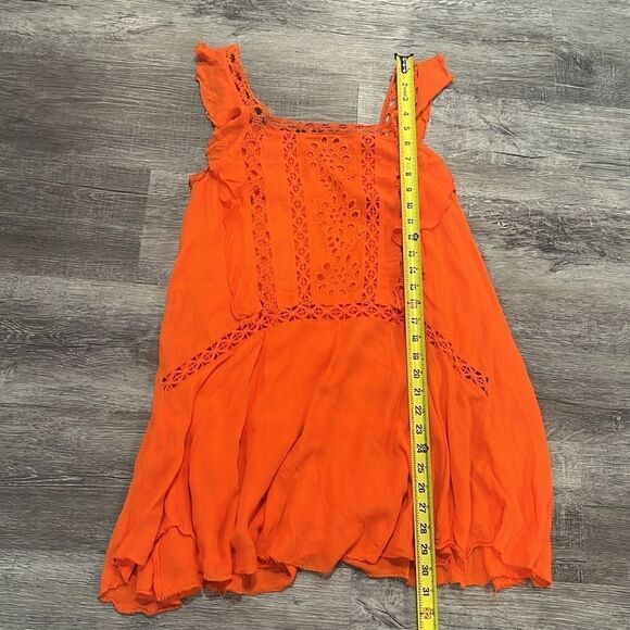 Free People FP One Free Priscilla Dress in coral -  xs/small ($128) - Picture 9 of 10